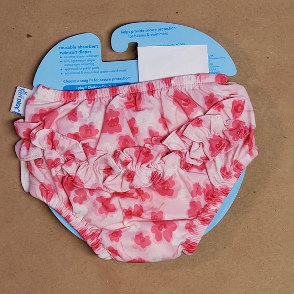 I-Play Swimsuit Diaper 6 Months Pink - Picture 2 of 6